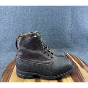 Vintage Tretorn 1974 Swedish Military Boots Brown Men's 8